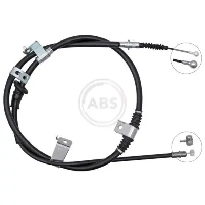 Pago Seguro Cable de accionamiento, freno de estacionamiento A.B.S. K10229